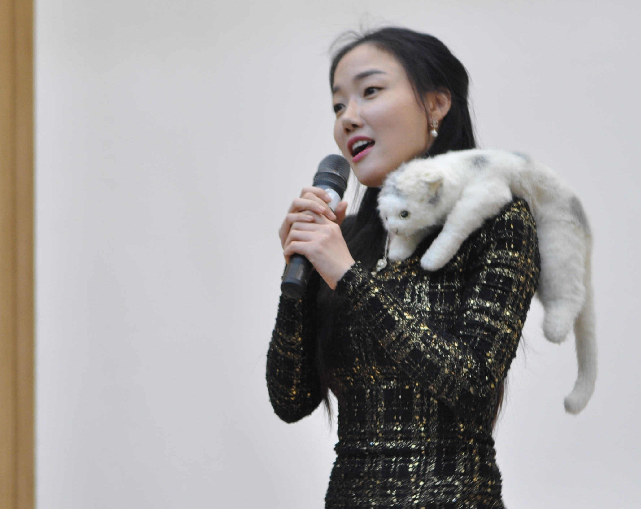 건양대 찾은 낸시 랭 “대학생 때 꼭 해야 할 3가지 알려드릴게요”